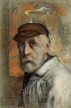 Edgar Degas : Self Portrait III